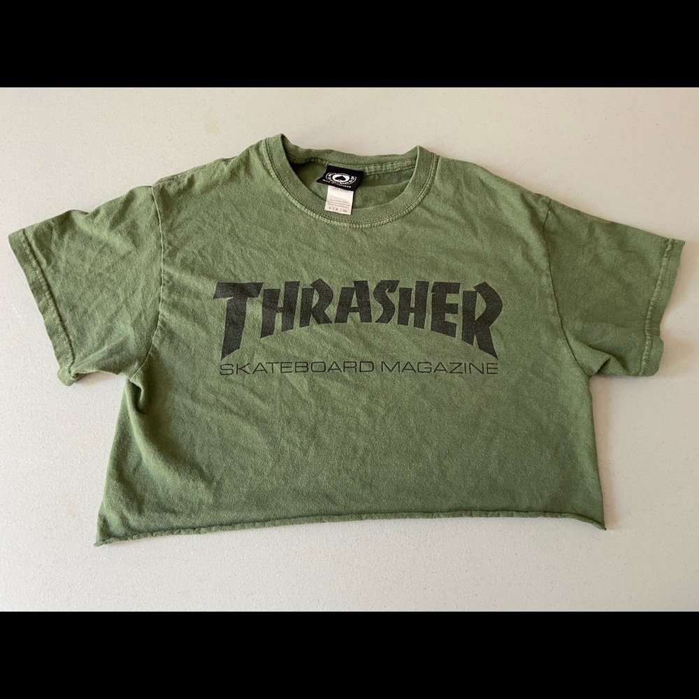 Thrasher Cropped tshirt